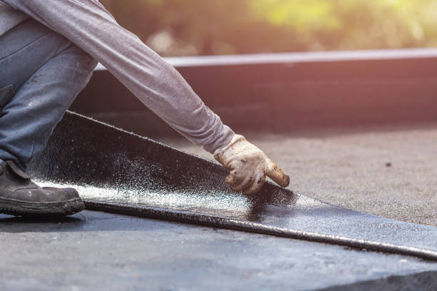 Professional Basement Waterproofing technician working in Magnolia, NC